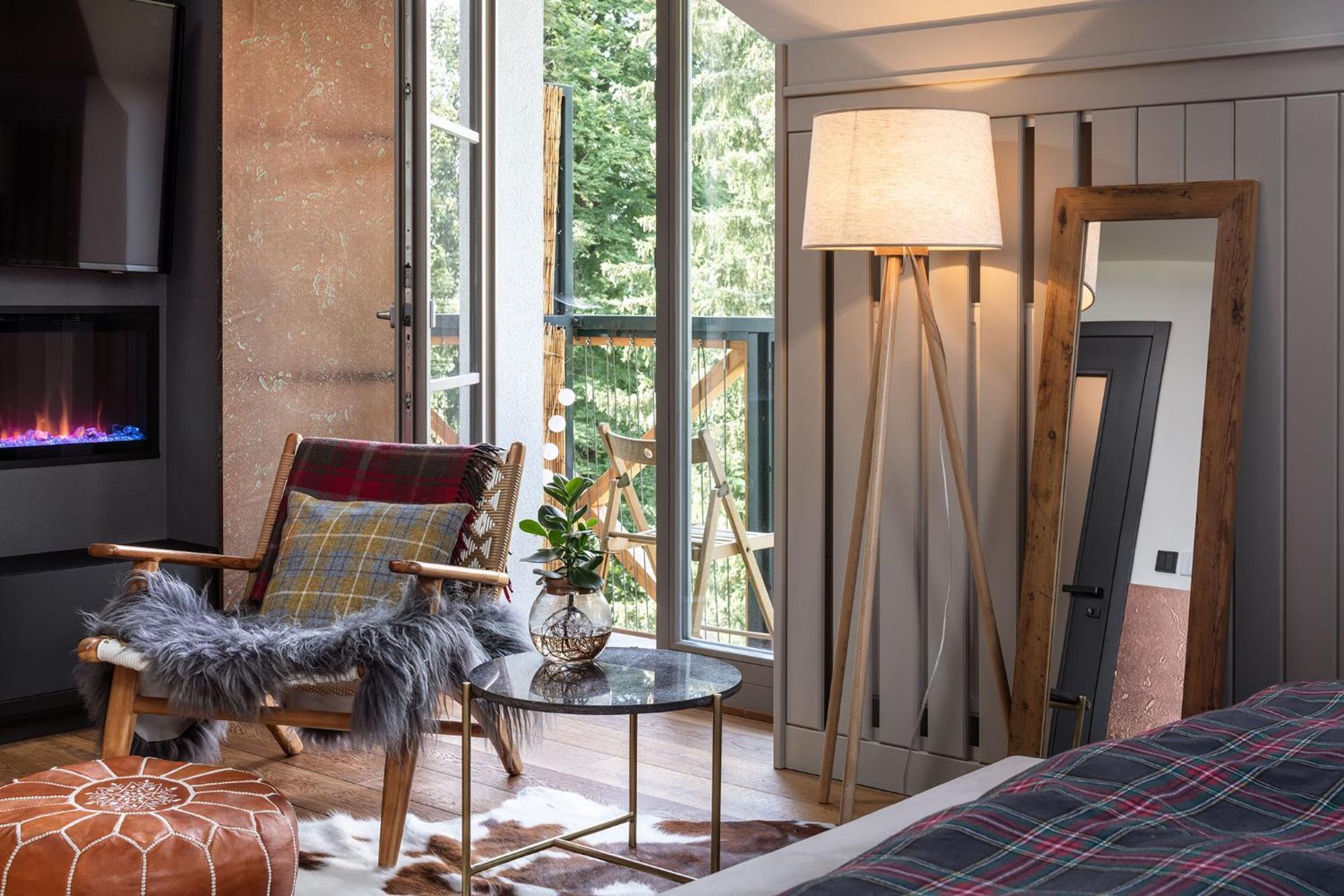Peaceful, Cozy Designer Mountain Studio Гаррахов Экстерьер фото